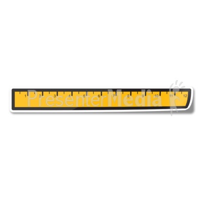 Ruler Icon Sticker Presentation clipart