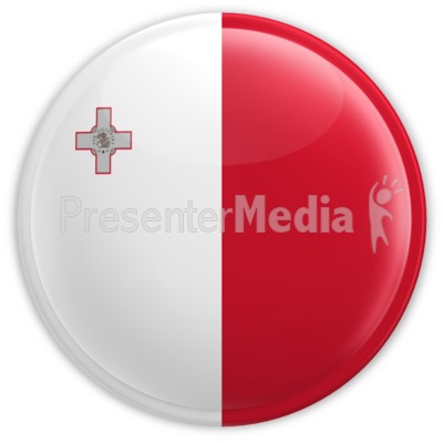 Malta Badge Presentation clipart