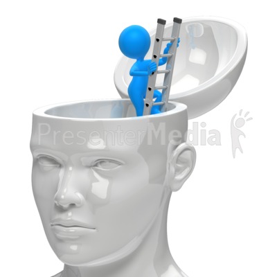 Get Out Of Your Own Head Presentation clipart