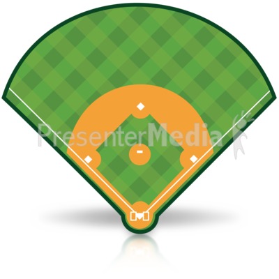 Baseball Field Presentation clipart