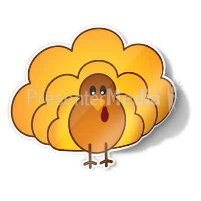 Turkey Icon Sticker Presentation clipart