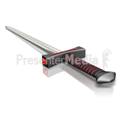 A Sword Presentation clipart