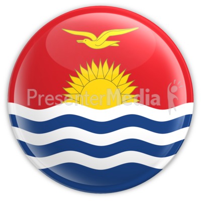 Kiribati Badge Presentation clipart