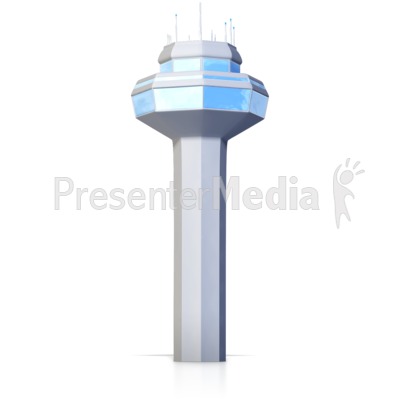 Ground Control Tower Presentation clipart
