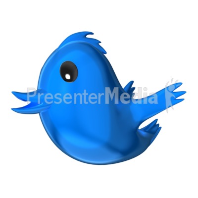 Social Media Bird Presentation clipart