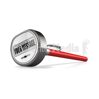 Custom Chef Themometer Presentation clipart