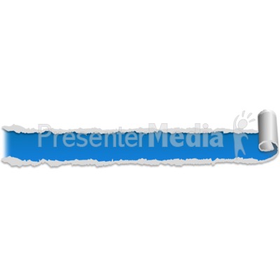 Paper Scroll Tear Two Presentation clipart
