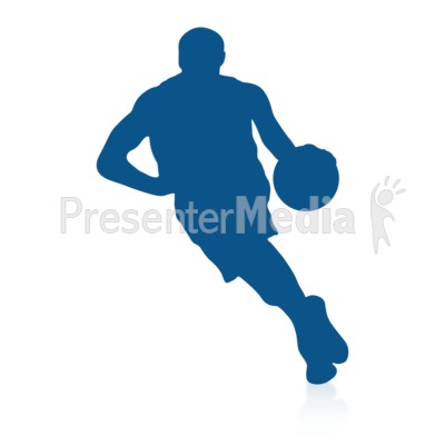 Basketball Dribble Presentation clipart
