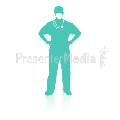 Medical Person One Presentation clipart