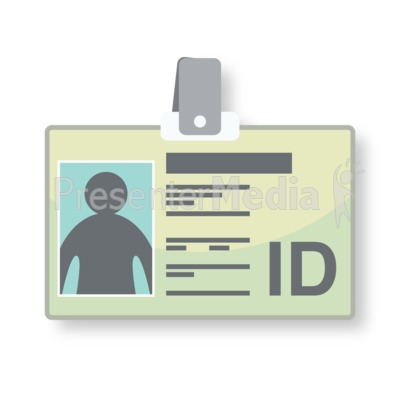 Identification Tag Presentation clipart