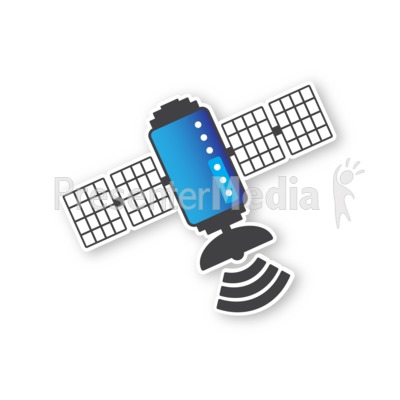 Satellite One Presentation clipart