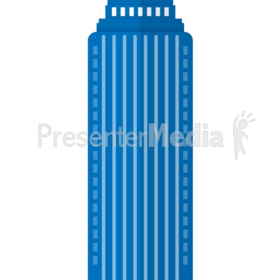 City High Rise Building Presentation clipart