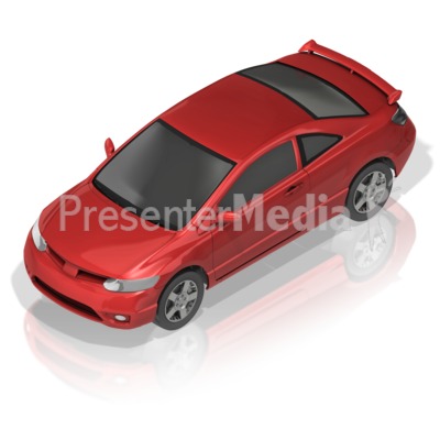 Compact Car Presentation clipart