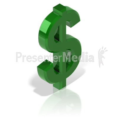 Dollar Symbol Alt Presentation clipart