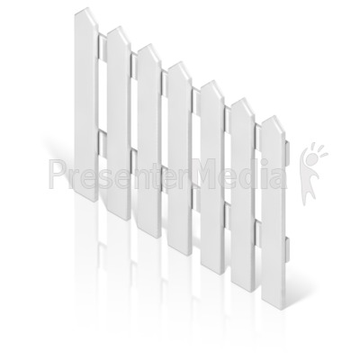 Picket Fence Presentation clipart