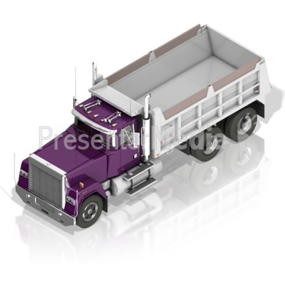 Dump Truck Presentation clipart