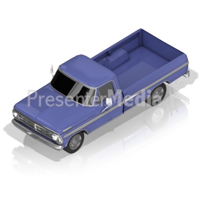 Pickup Truck Presentation clipart