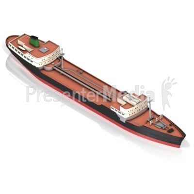 Tanker Ship Presentation clipart