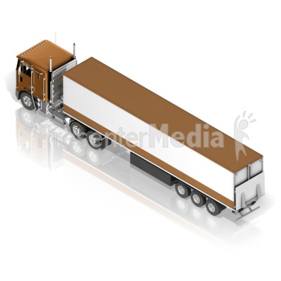 Semi Truck Presentation clipart