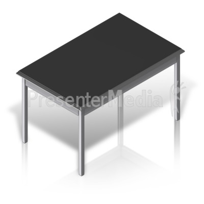 Basic Desk Main Presentation clipart