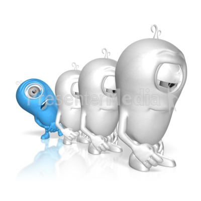Character Restroom Line Presentation clipart