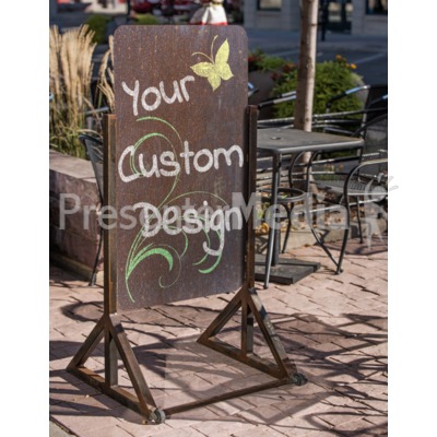 Outdoor Retailer Sign Custom Presentation clipart