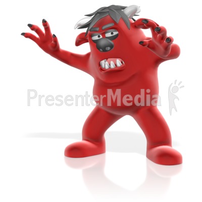 Monster Attack Presentation clipart