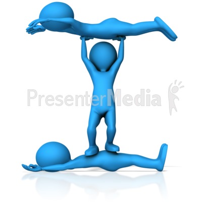 I Figures Alphabet Letter Presentation clipart