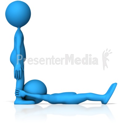 L Figures Alphabet Letter Presentation clipart