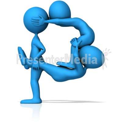 P Figures Alphabet Letter Presentation clipart