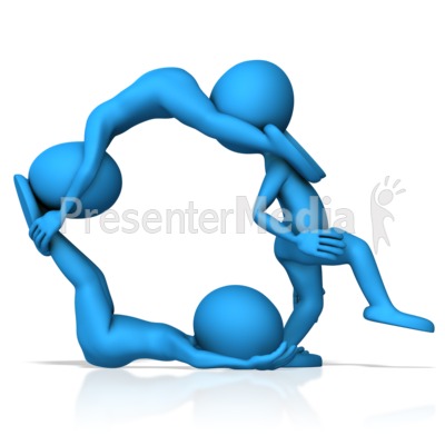 Q Figures Alphabet Letter Presentation clipart