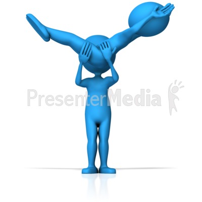 Y Figures Alphabet Letter Presentation clipart