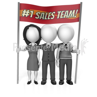 Business People Sign Custom Presentation clipart