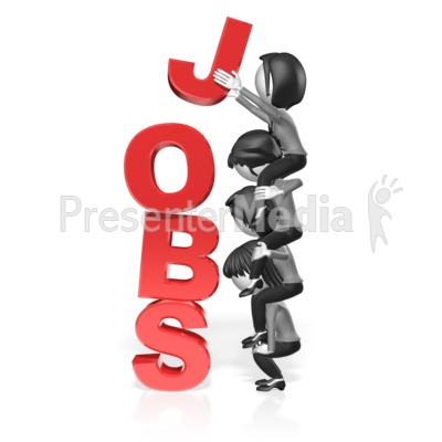 Business Women Jobs Presentation clipart