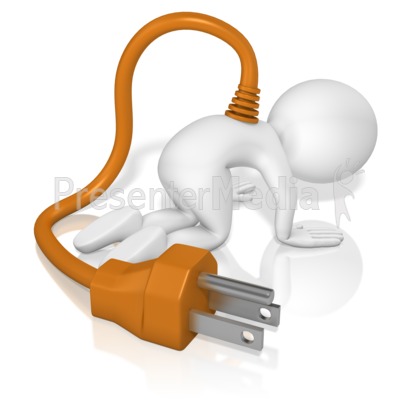 Figure Unplugged Presentation clipart