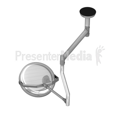 Medical Room Front Lighting Presentation clipart