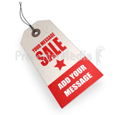 Price Tag Custom Presentation clipart