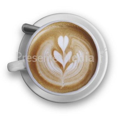 Top Of The Cappuccino Presentation clipart