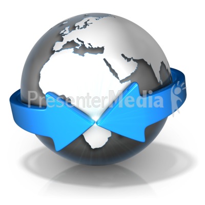Arrows Together South Africa Presentation clipart