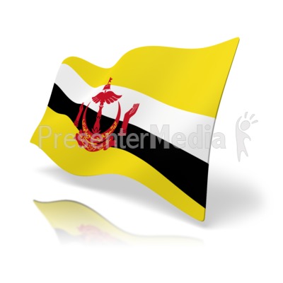 Flag Brunei Presentation clipart
