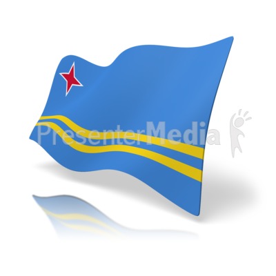 Flag Aruba Presentation clipart
