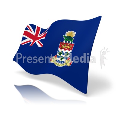 Flag Cayman Islands Presentation clipart