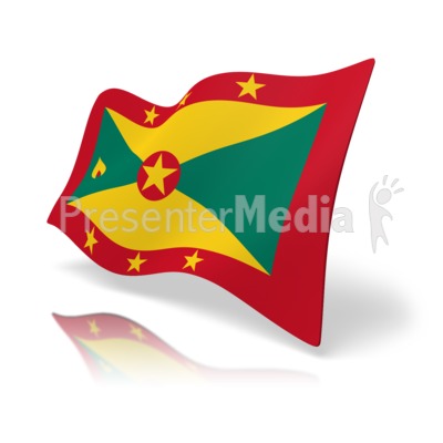 Flag Grenada Presentation clipart