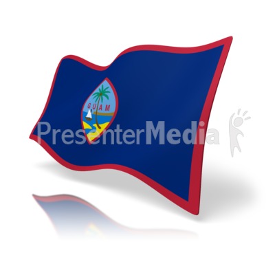 Flag Guam Presentation clipart