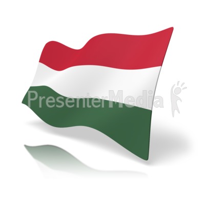 Flag Hungary Presentation clipart