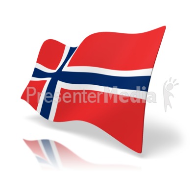 Flag Norway Presentation clipart