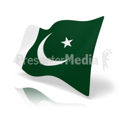 Flag Pakistan Presentation clipart