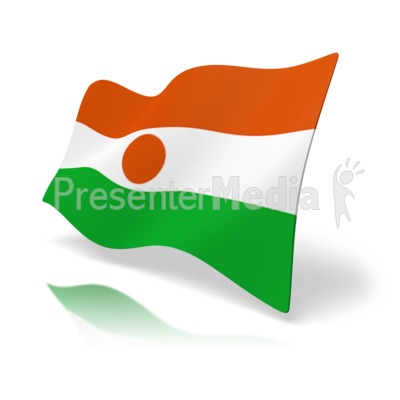 Flag Niger Presentation clipart