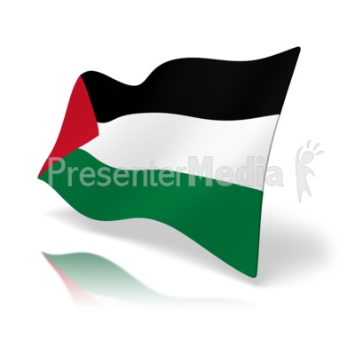 Flag Palestine Presentation clipart
