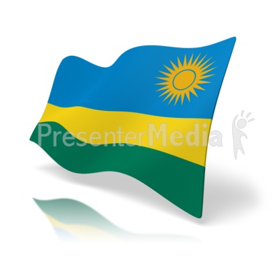 Flag Rawnda Presentation clipart